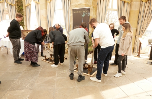 Game Your Thrones indoors poisoned chalice activity'